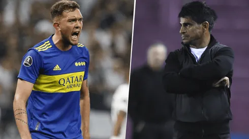 Aranda vio el partido con Newell's desde el banco.