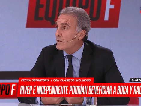 A Ruggeri le preguntaron si iría para atrás y contestó sin filtro: "Yo, jugador de River..."