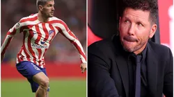 Simeone rompió el silencio sobre la situación de De Paul en el Atlético de Madrid