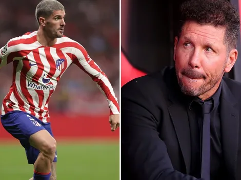 Simeone rompió el silencio sobre la situación de De Paul en el Atlético de Madrid