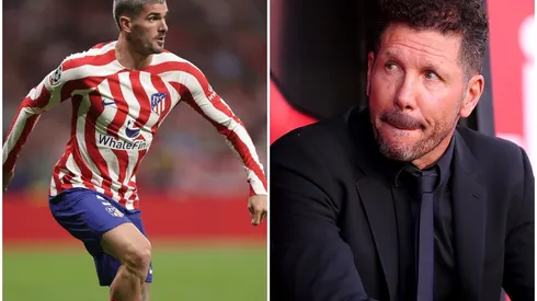 Simeone rompió el silencio sobre la situación de De Paul en el Atlético de Madrid