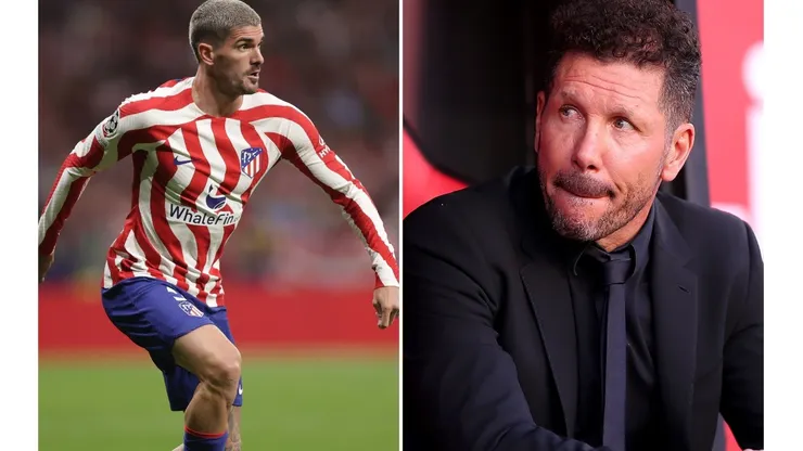 Simeone rompió el silencio sobre la situación de De Paul en el Atlético de Madrid