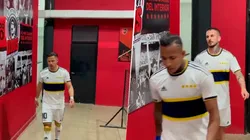 VIDEO | El grito de un jugador de Boca ni bien todo el plantel entró al vestuario en la cancha de Newell's