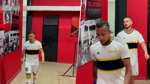 VIDEO | El grito de un jugador de Boca ni bien todo el plantel entró al vestuario en la cancha de Newell's