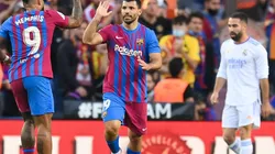 "Toma macho": los picantes tuits del Kun Agüero durante la derrota del Barcelona ante Real Madrid