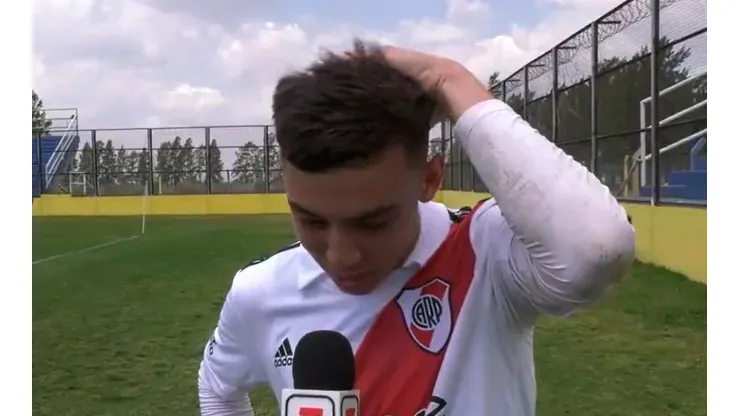 Rompió en llanto: Matías Gallardo no se pudo contener al palpitar la despedida de su papá en River