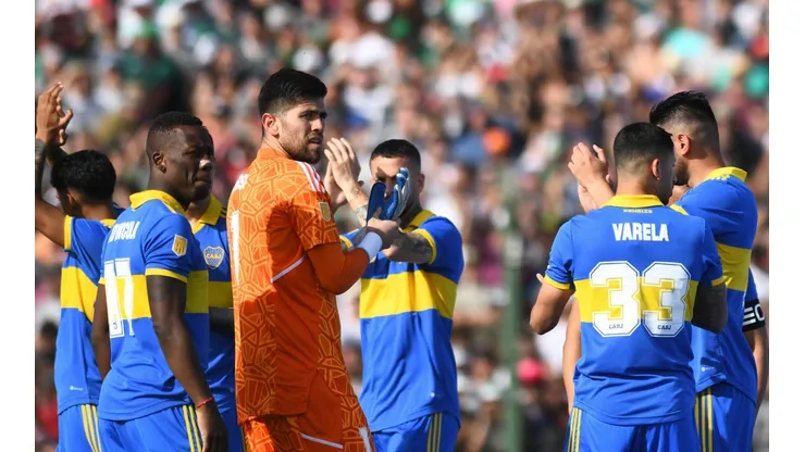 Boca y una agenda recardada.