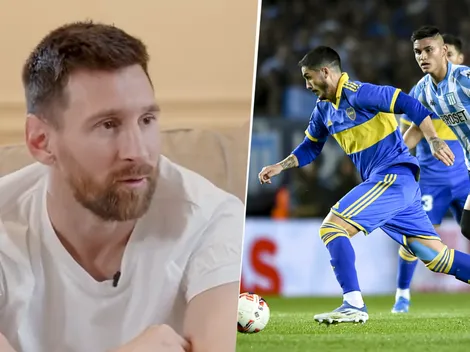 Contundente opinión de Messi sobre el fútbol argentino: del "torneo raro" al "se puso lindo"