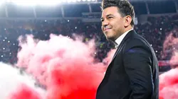 Gallardo y su última función en el Monumental.