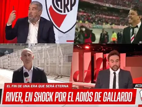 La inesperada frase del Chavo Fucks sobre la salida de Gallardo: "Es como el descenso"