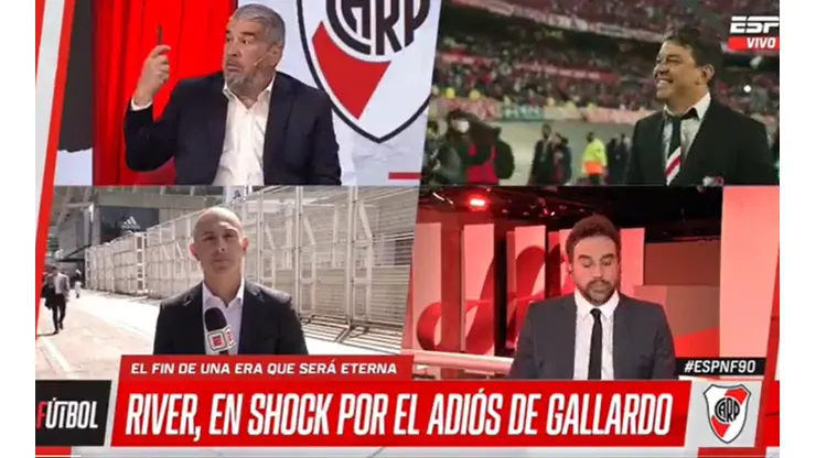 La inesperada frase del Chavo Fucks sobre la salida de Gallardo: "Es como el descenso"