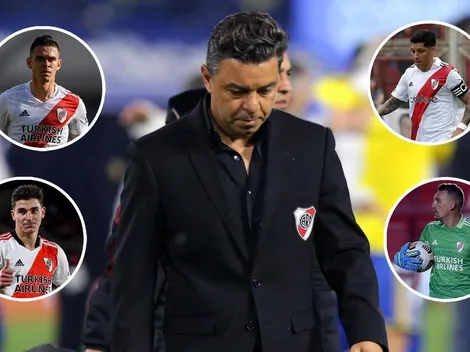 Los referentes de River que no saludaron a Gallardo en redes