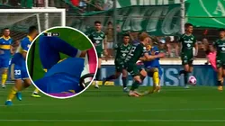 VIDEO | La escalofriante lesión de Rojo tras errar un penal en Boca