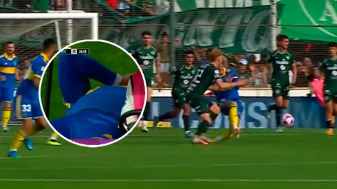 VIDEO | La escalofriante lesión de Rojo tras errar un penal en Boca