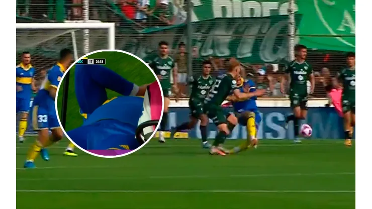 VIDEO | La escalofriante lesión de Rojo tras errar un penal en Boca