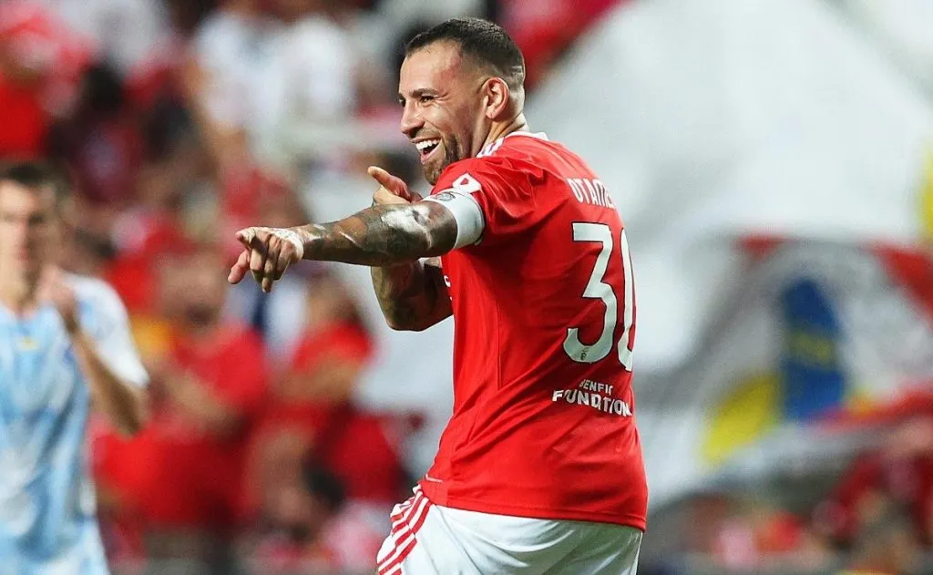 Nicolás Otamendi, líder de Benfica.
