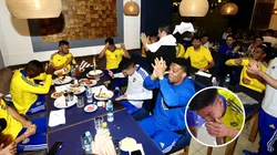 No la pasó bien: mirá lo que le hicieron los jugadores de Boca a Pol Fernández por su cumpleaños