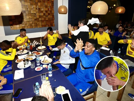 No la pasó bien: mirá lo que le hicieron los jugadores de Boca a Pol Fernández por su cumpleaños