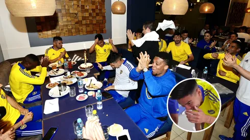 No la pasó bien: mirá lo que le hicieron los jugadores de Boca a Pol Fernández por su cumpleaños