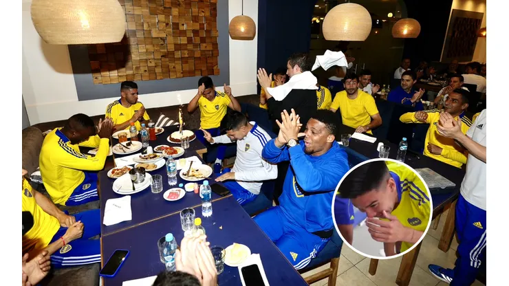No la pasó bien: mirá lo que le hicieron los jugadores de Boca a Pol Fernández por su cumpleaños