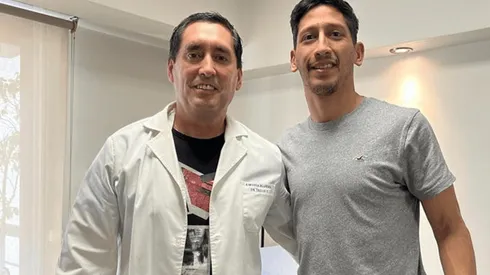 Aliendro y Carlos Trillo, el médico que lo operó.