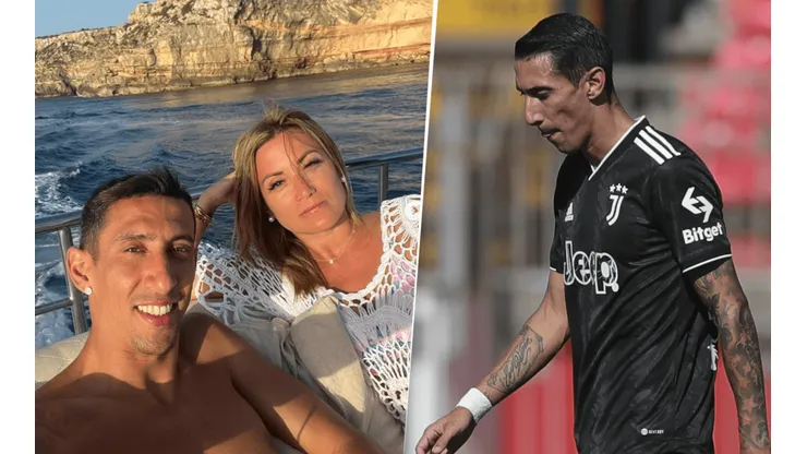 Di María, lesión y mensaje positivo de su esposa.
