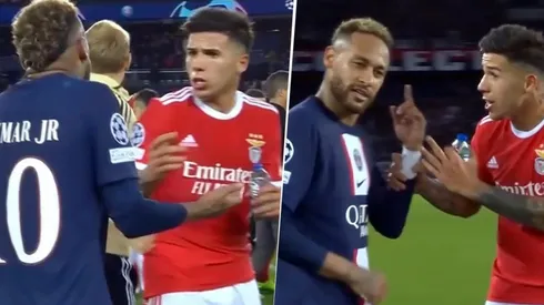 El picante posteo de Enzo Fernández tras el cruce con Neymar.
