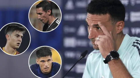 Scaloni y las lesiones antes del Mundial.