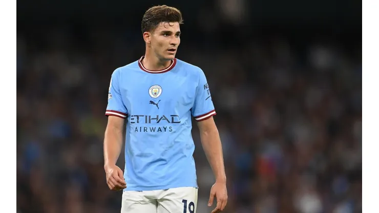 Julián Álvarez quiere seguir encendido en la Champions League.
