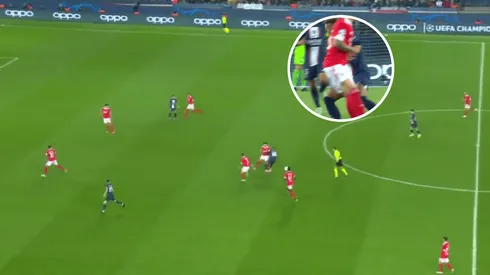 VIDEO | Como en Lisboa: Enzo Fernández sacudió a Neymar