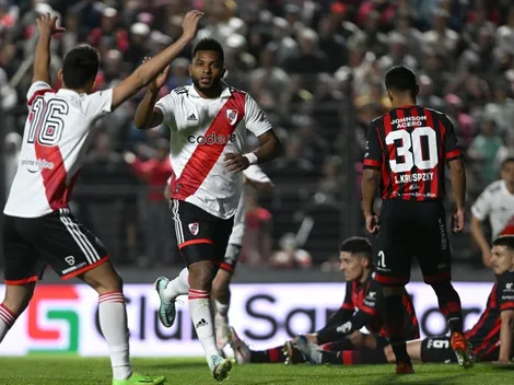 Sigue en la pelea: Armani atajó un penal, Borja mojó y River festejó contra Patronato