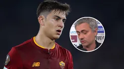 Mourinho: "Veo difícil que Dybala juegue antes de 2023"