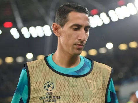 Ni en el banco: ¿por qué no juega Di María en Juventus-Milan?