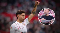 La decisión de Sampaoli con Montiel en Sevilla.