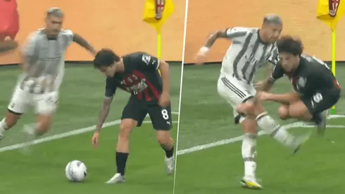 Paredes se salvó de la roja.