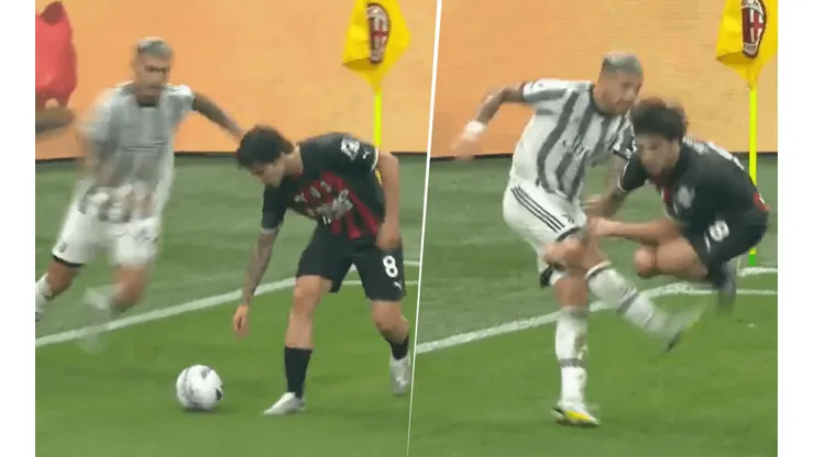 Paredes se salvó de la roja.