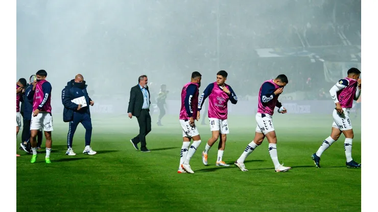 El jugador de Gimnasia que explotó contra la Policía tras la tragedia.