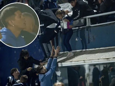 VIDEO | El gesto de Marcos Rojo con la gente de Gimnasia en el medio de los incidentes