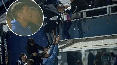 Rojo y un buen gesto con la gente de Gimnasia.