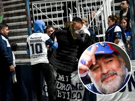 El posteo de la cuenta de Instagram de Maradona tras la barbarie en Gimnasia - Boca