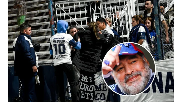 El posteo de la cuenta de Instagram de Maradona tras la barbarie en Gimnasia - Boca
