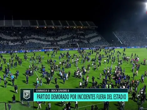 ¿Por qué se suspendió el partido entre Gimnasia y Boca?