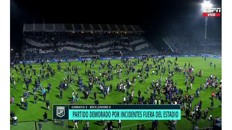 ¿Por qué se suspendió el partido entre Gimnasia y Boca?