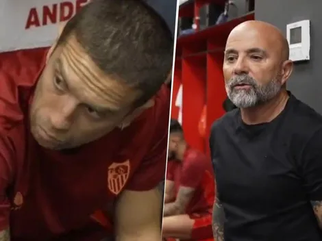 Apenas volvió a Sevilla, Sampaoli le marcó la cancha al Papu Gómez