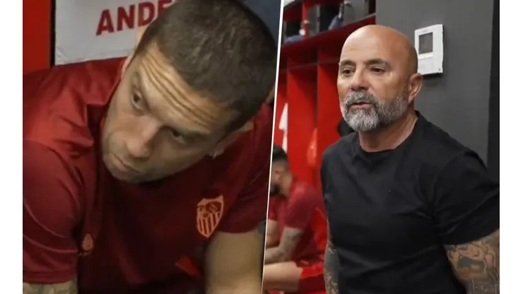 Apenas volvió a Sevilla, Sampaoli le marcó la cancha al Papu Gómez
