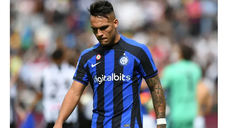 Lautaro Martínez terminó séptimo en la gala del Balón de Oro.