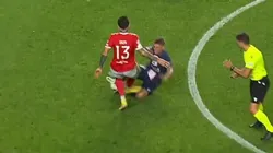 VIDEO | ¿Era roja? El terrible planchazo de Enzo Fernández a Verratti