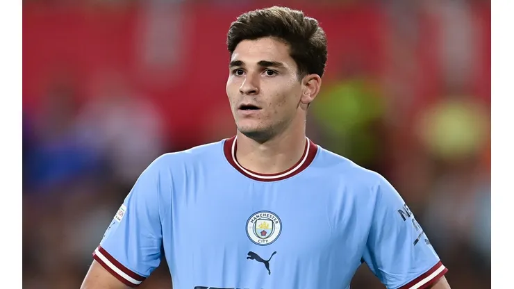 Julián Álvarez, titular junto a Haaland en el duelo del City ante Copenhague