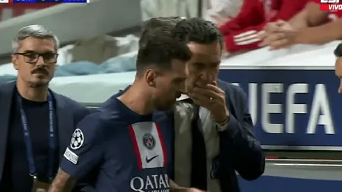 ¿Se prenden alarmas? El motivo por el que Messi fue reemplazado ante Benfica