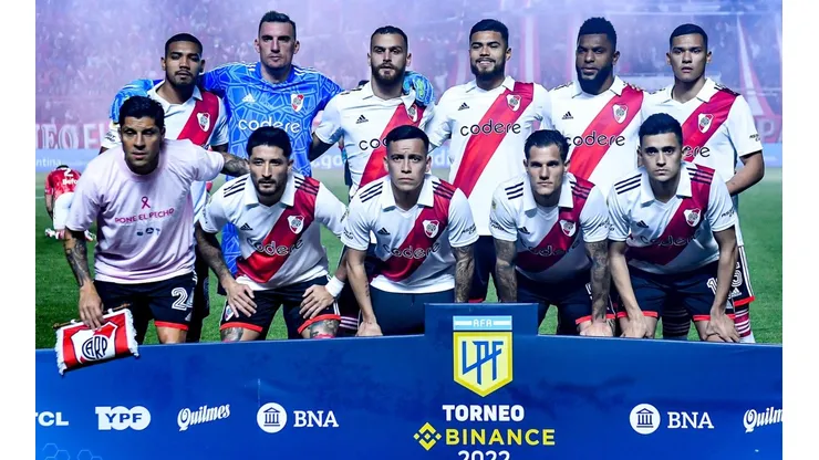 El probable once de River para la 23° fecha de la Liga Profesional.
